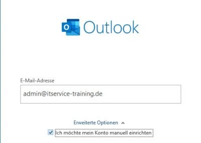 Synology Outlook einrichten